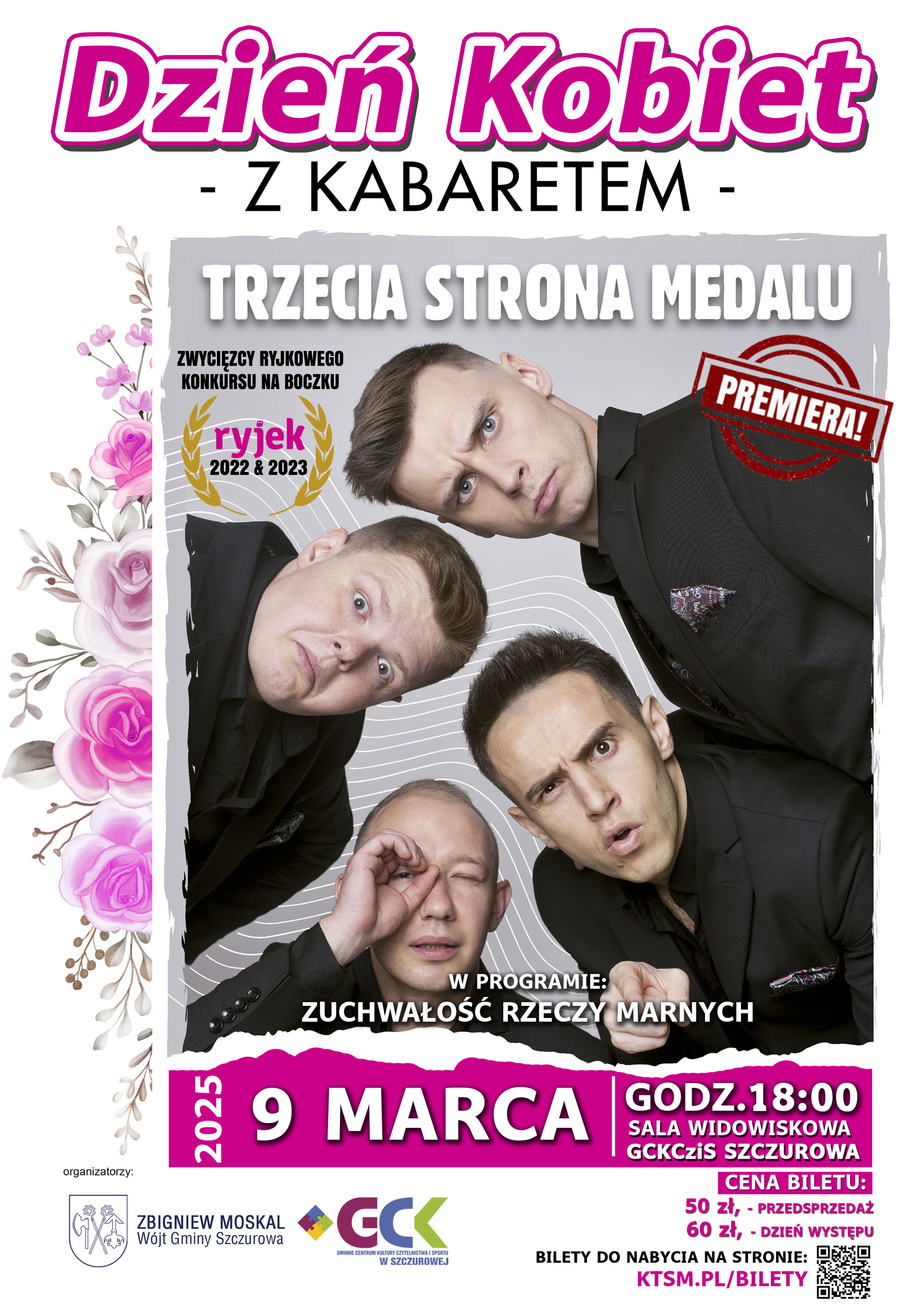 Dzień Kobiet z kabaretem „Trzecia Strona Medalu”