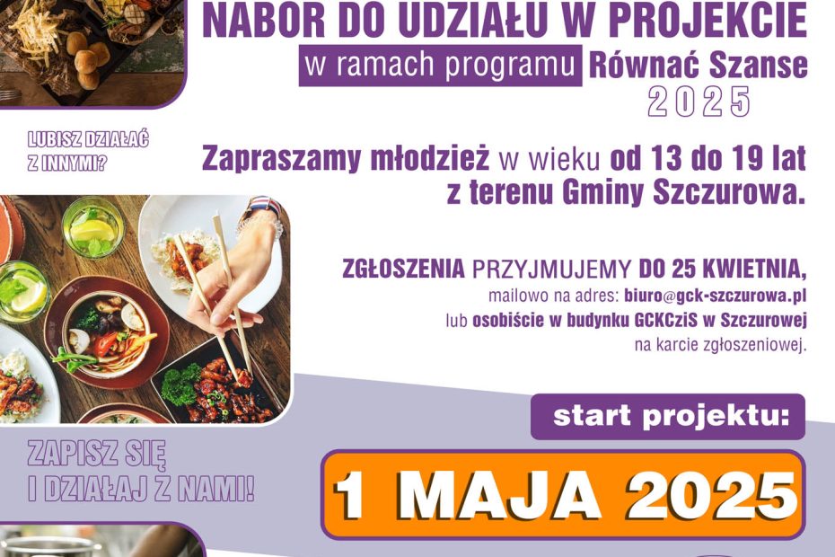 plakat informujący wydarzenie