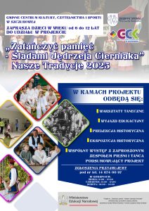 plakat promujący realizacje projektu
