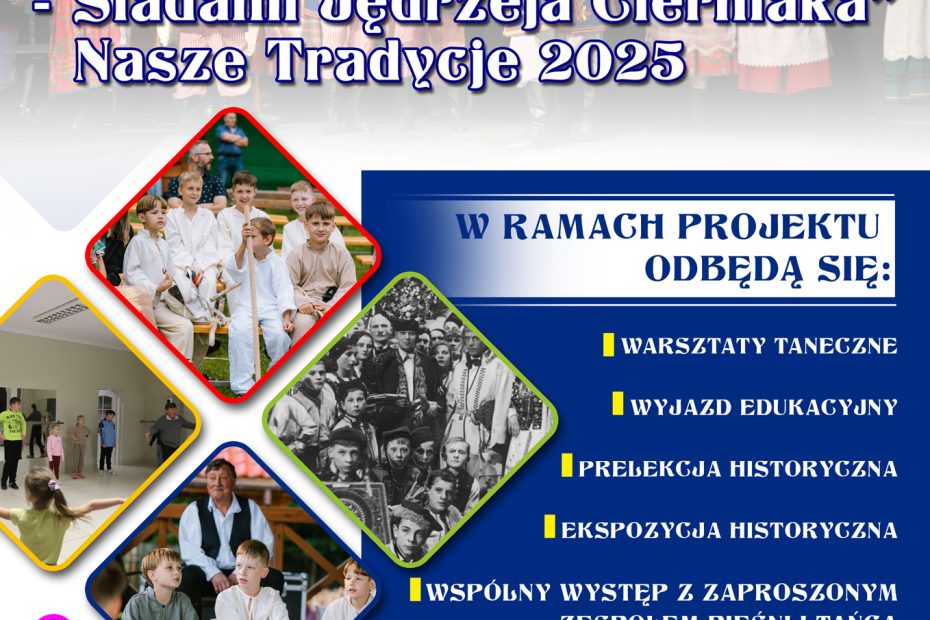 plakat promujący realizacje projektu