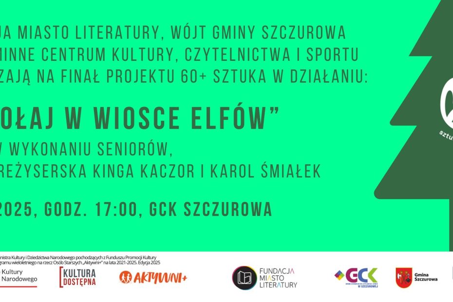 plakat informujący o wydarzeniu