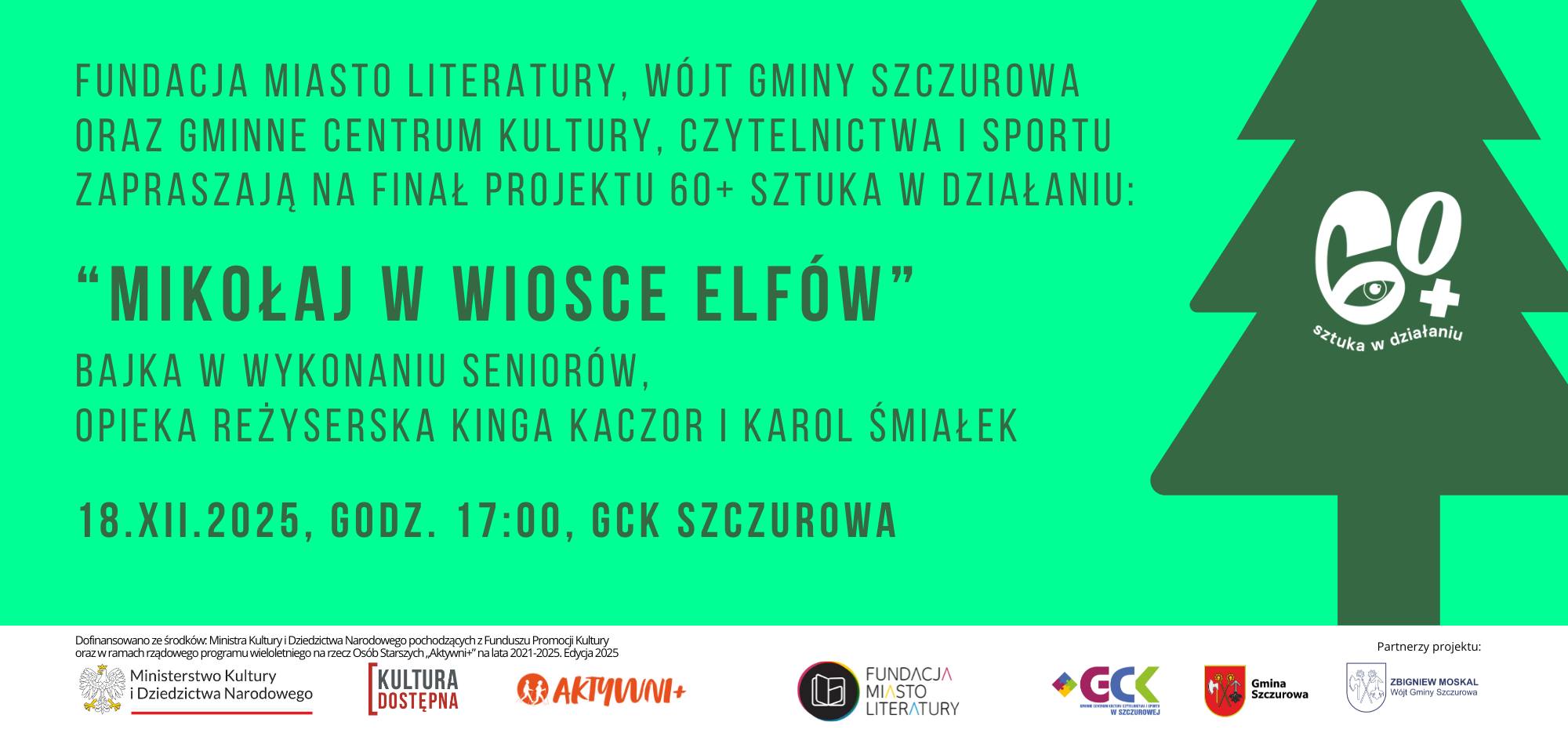 plakat informujący o wydarzeniu